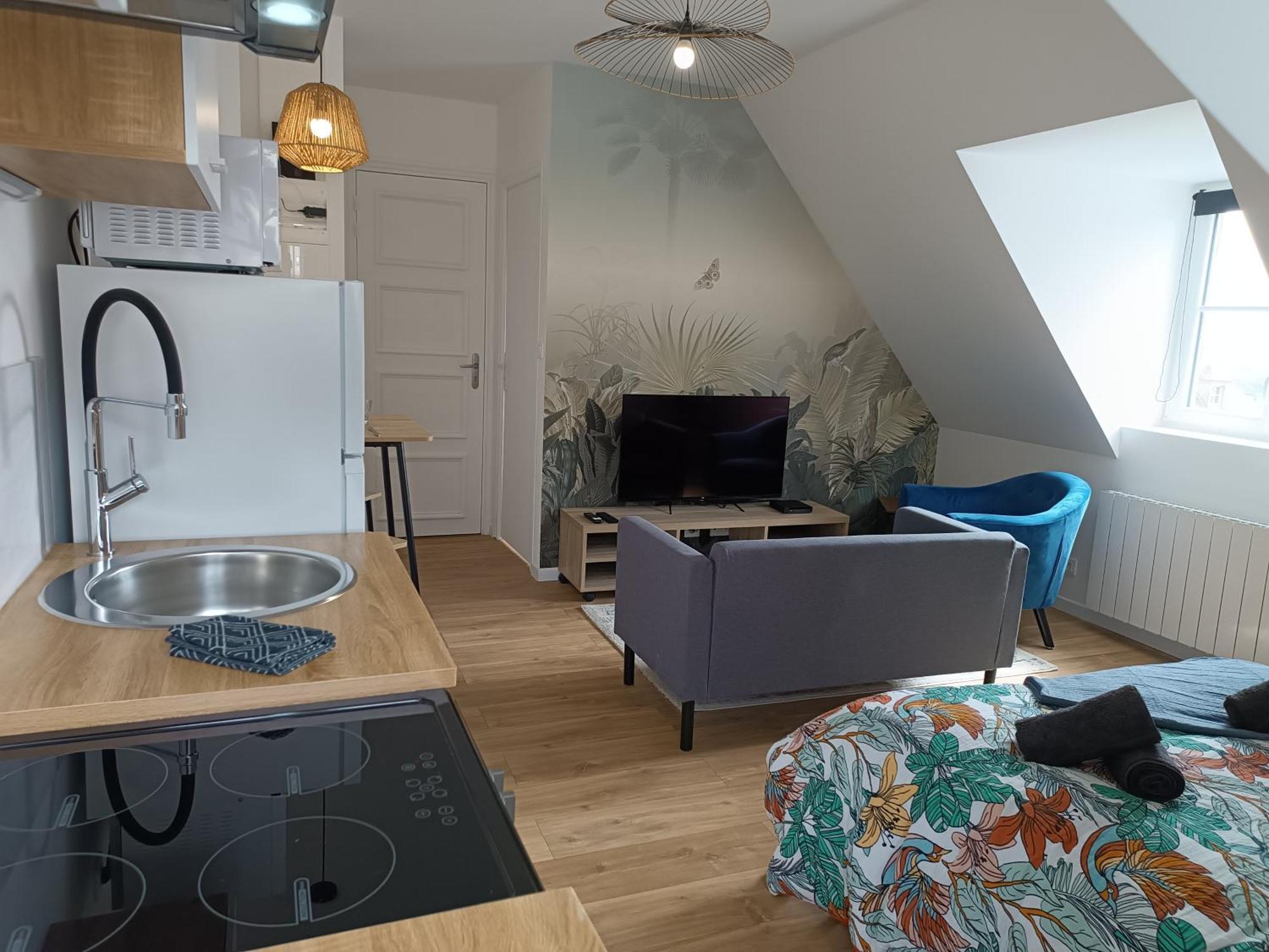 Elegant Studio ~Hyper Centre~ Apartment Coutances Exterior photo